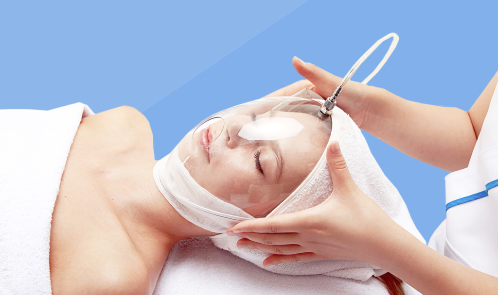 Oxygen Facial therapy
